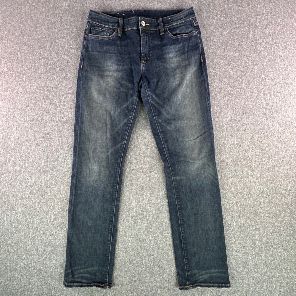 Denim & Supply Ralph Lauren Jeans Mens 30x30 Straight Blue Whiskered Stretch